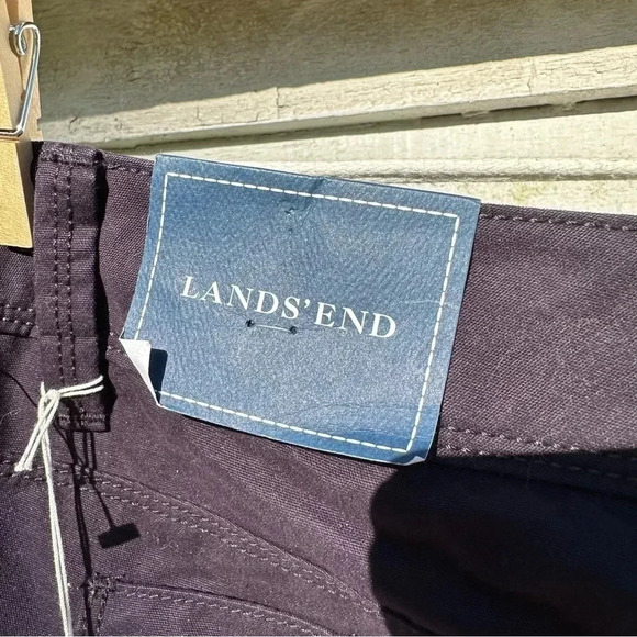 Lands End lined cargopants NWT navy blue size 18 Tall - Picture 6 of 6